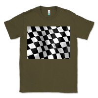 Army Green race flag 3200x2400 Classic Tee - AdoDesignShop