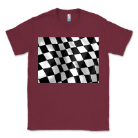 Burgundy race flag 3200x2400 Classic Tee - AdoDesignShop