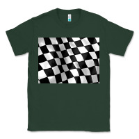 Sports Green race flag 3200x2400 Classic Tee - AdoDesignShop