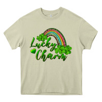 Mossy Lucky charm rainbow and shamrocks Heavy Core Tee - RanaPortraitStore
