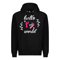 Black Hello world Premium Hoodie - Bettercallsaul