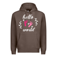 Coffee Hello world Premium Hoodie - Bettercallsaul