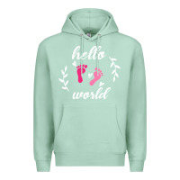 Seafoam Hello world Premium Hoodie - Bettercallsaul