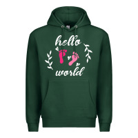 Sports Green Hello world Premium Hoodie - Bettercallsaul