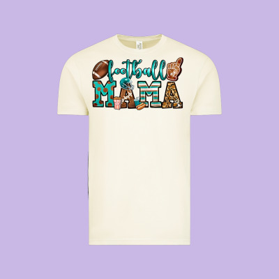 American Football Mama Vintage Tee Designed By Jasminsmagicworld