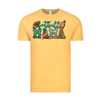 Vintage Mustard American football mama Vintage Tee - Jasminsmagicworld