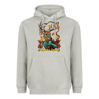 Moon Dust Fall Breeze And Autumn Leaves Deer Heavyweight Hoodie - LillyAllenDesigns