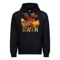 Black tis the season football Urban Hoodie - CowGirlArtShop