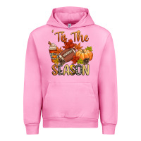 Fuchsia Pink tis the season football Urban Hoodie - CowGirlArtShop