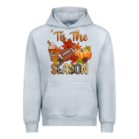 Heather Grey tis the season football Urban Hoodie - CowGirlArtShop