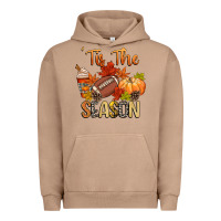 Pigment Burro tis the season football Urban Hoodie - CowGirlArtShop