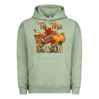 Pigment Oil Green tis the season football Urban Hoodie - CowGirlArtShop
