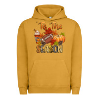 Pigment Peanut Butter tis the season football Urban Hoodie - CowGirlArtShop
