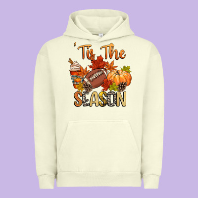 Tis The Season Football Urban Hoodie Designed By Cowgirlartshop