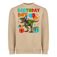 Mushroom birthday boy t rex Heavyweight Sweatshirt - Artiststas