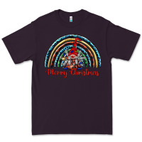 Plum merry christmas gnomes   rainbow Premium Tee - BarkalooDesign