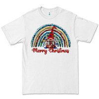 White merry christmas gnomes   rainbow Premium Tee - BarkalooDesign
