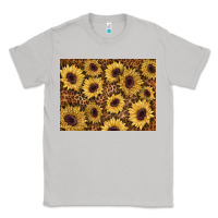 Moon Dust sunflower leopard background 3200x2400 Classic Tee - AdoDesignShop