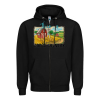 Black this is god's country Zipper Hoodie - MaliasSmallBusiness