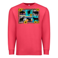 Cardinal cow sunflower leopard Premium Sweatshirt - Artiststas