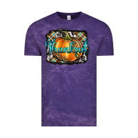 Cloud Purple Thankful Pumpkin Vintage Tee - Artiststas