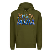 Army Green boy mama Premium Hoodie - JahusDesignShop