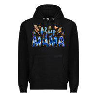 Black boy mama Premium Hoodie - JahusDesignShop