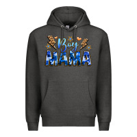 Charcoal Heather boy mama Premium Hoodie - JahusDesignShop