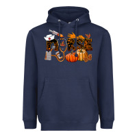 Navy Fall Nurse Heavyweight Hoodie - LillyAllenDesigns