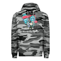 Slate Camo Wine Flip Flops Girl Premium Hoodie - Bettercallsaul