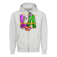Louisiana Mardi Gras Zipper Hoodie | Teevron