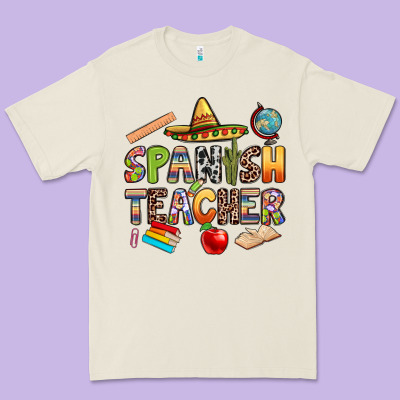 Spanish Teacher Premium Tee Designed By Texasbilliewilder