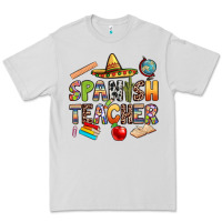 Dove Grey spanish teacher Premium Tee - texasbilliewilder