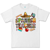 White spanish teacher Premium Tee - texasbilliewilder