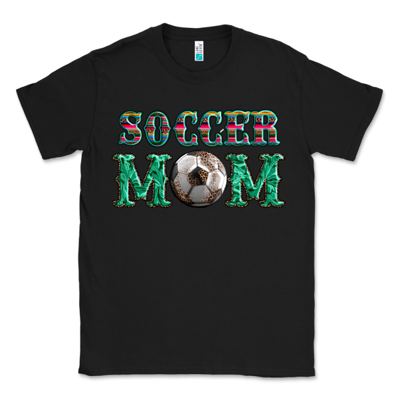 Soccer Mom With Leopard Ball And Serape Leopard Classic Tee by Artiststas | Teevron
