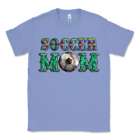 Colony Blue soccer mom with leopard ball and serape leopard Classic Tee - Artiststas