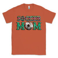 Copper soccer mom with leopard ball and serape leopard Classic Tee - Artiststas