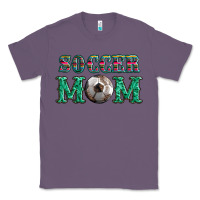 Lavender soccer mom with leopard ball and serape leopard Classic Tee - Artiststas