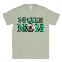 Matcha soccer mom with leopard ball and serape leopard Classic Tee - Artiststas