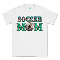 White soccer mom with leopard ball and serape leopard Classic Tee - Artiststas