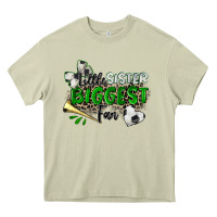 Mossy little sister biggest fan soccer Heavy Core Tee - Zillion Design Studio