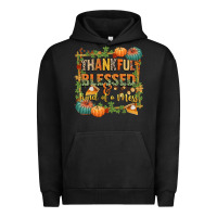 Pigment Black thankful blessed and kind of a mess Urban Hoodie - CowGirlArtShop
