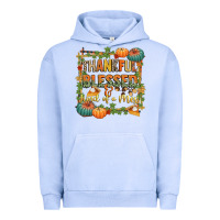 Pigment Grape Ice thankful blessed and kind of a mess Urban Hoodie - CowGirlArtShop