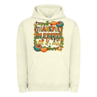 Pigment Pistachio thankful blessed and kind of a mess Urban Hoodie - CowGirlArtShop
