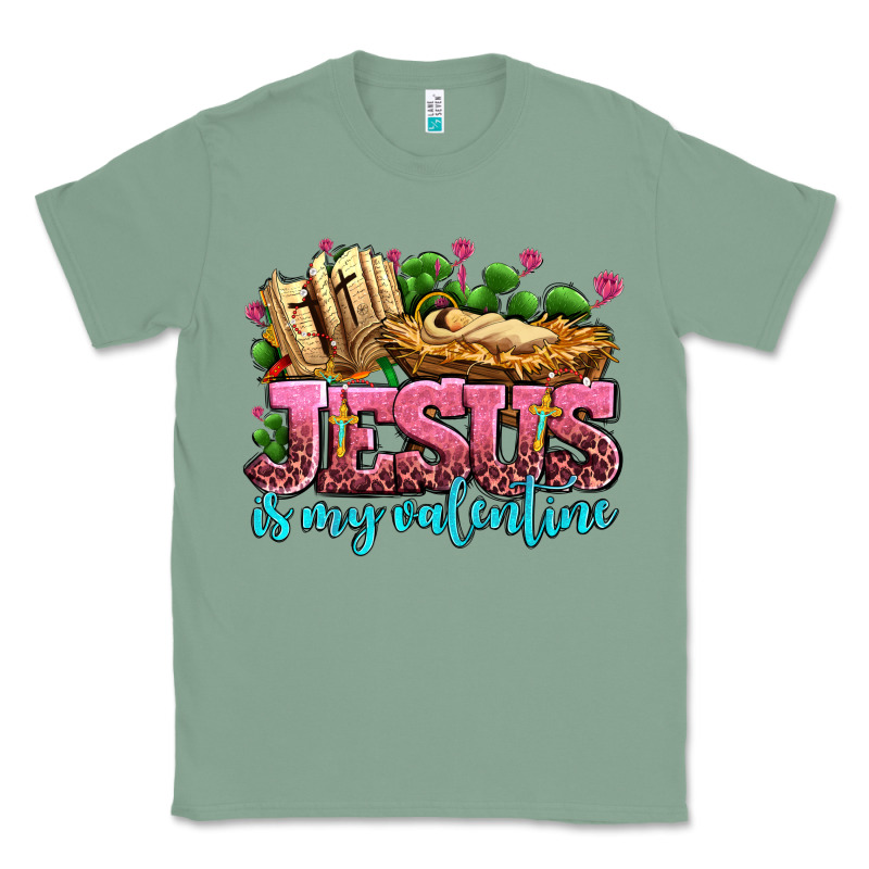 Jesus Is My Valentine Classic Tee by AdoDesignShop | Teevron