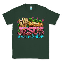 Sports Green jesus is my valentine Classic Tee - AdoDesignShop