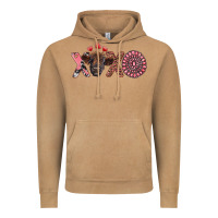 Vintage Camel xoxo calf and gemstone Vintage Hoodie - RanaPortraitStore