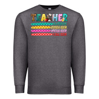 Charcoal Heather teacher believe Premium Sweatshirt - Artiststas