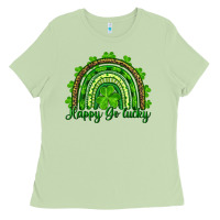 Matcha st. patricks day happy go lucky Ladies Tee - RanaPortraitStore
