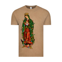 Vintage Coffee christmas our lady of guadalupe Vintage Tee - JahusDesignShop
